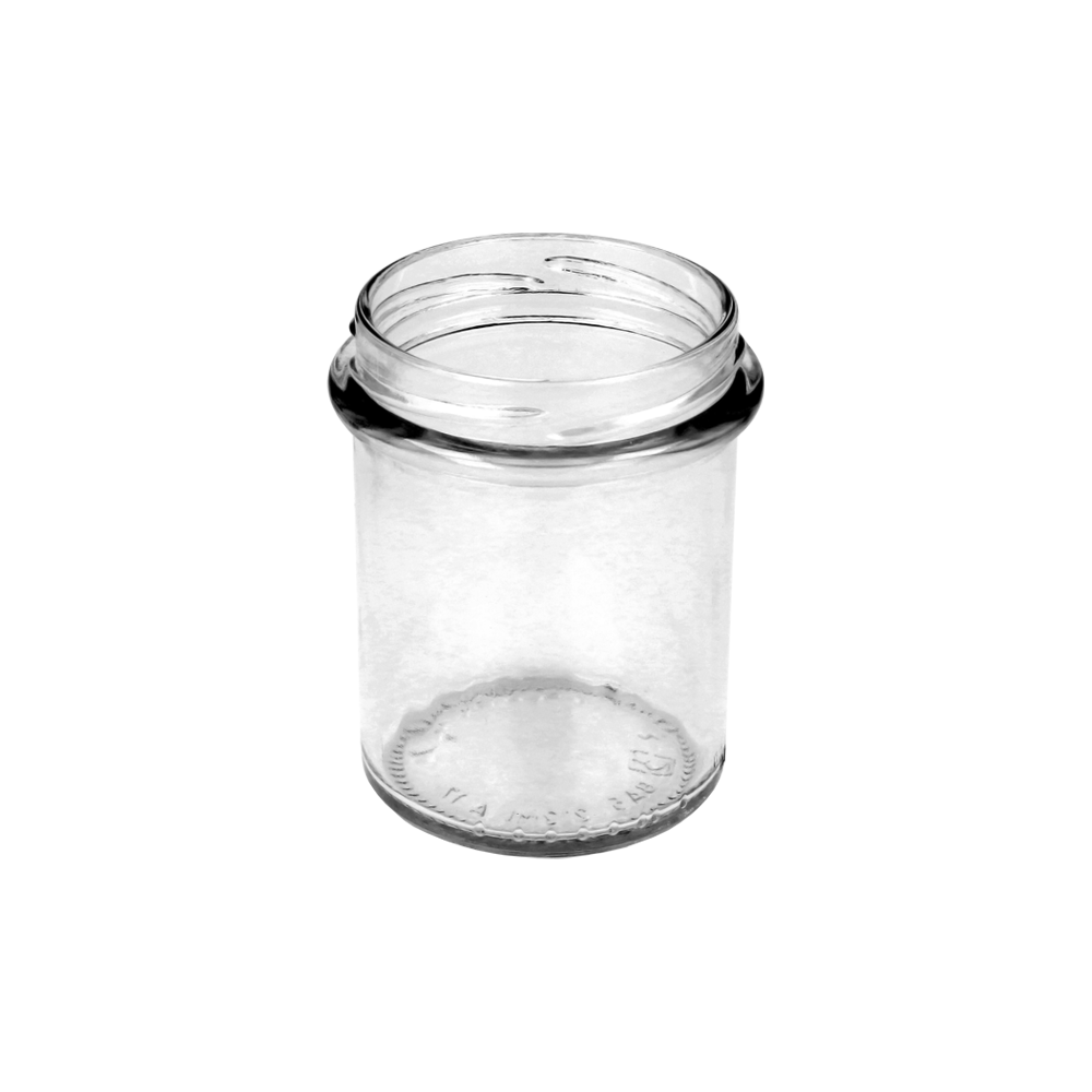 212ml Clear Glass Bonta Jar - Glass - Food Glass - Colorlites