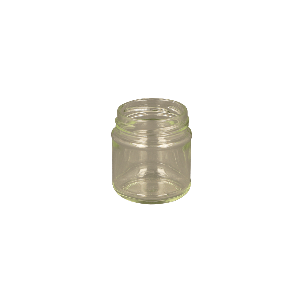 110ml Clear Glass Round Jar - Glass - Food Glass - Colorlites
