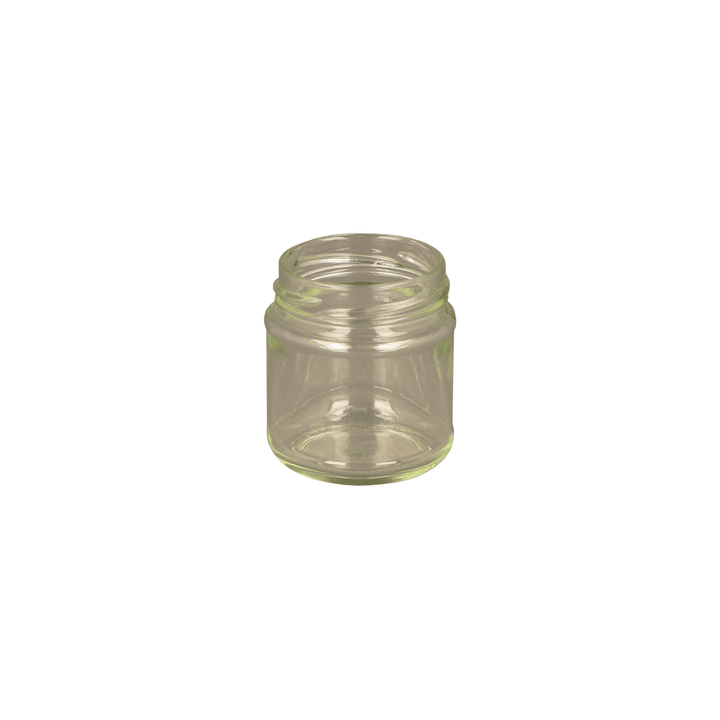 110ml Clear Glass Round Jar - Glass - Food Glass - Colorlites