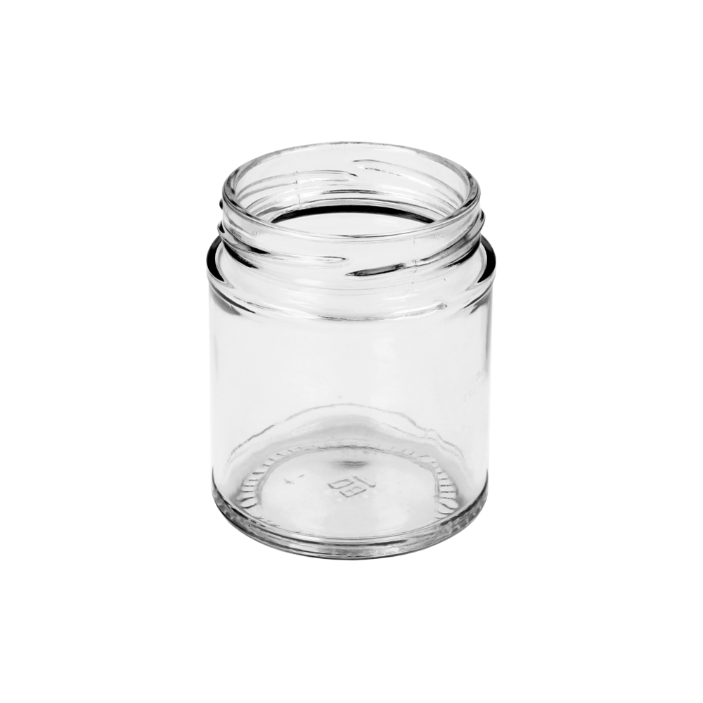 190ml Clear Glass Round Jar - Glass - Food Glass - Colorlites