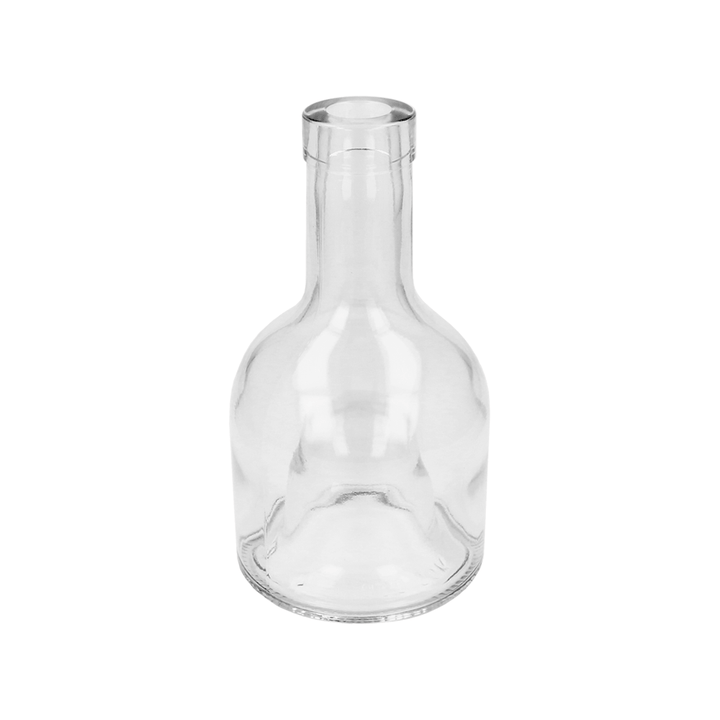 250ml Clear Glass Impilabile Stackable Bottle (Top) (Cork Neck) - Glass - Food Glass - Coloured Bottles