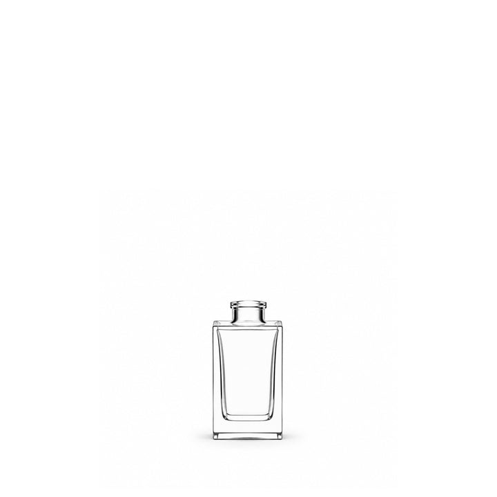 15ml Clear Glass Square Klee Bottle - Glass - Fragrance Glass - Coloured Bottles