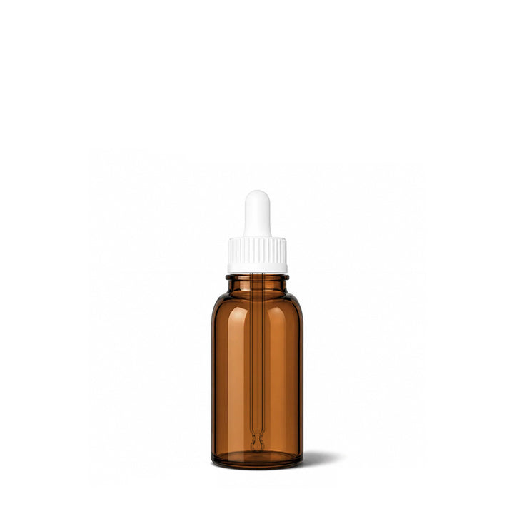 15ml Amber Glass Dropper Bottle - Glass - Aromatherapy Glass - Coloured Bottles