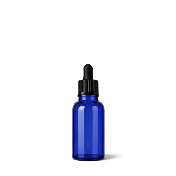 15ml Blue Glass Dropper Bottle - Glass - Aromatherapy Glass - Coloured Bottles