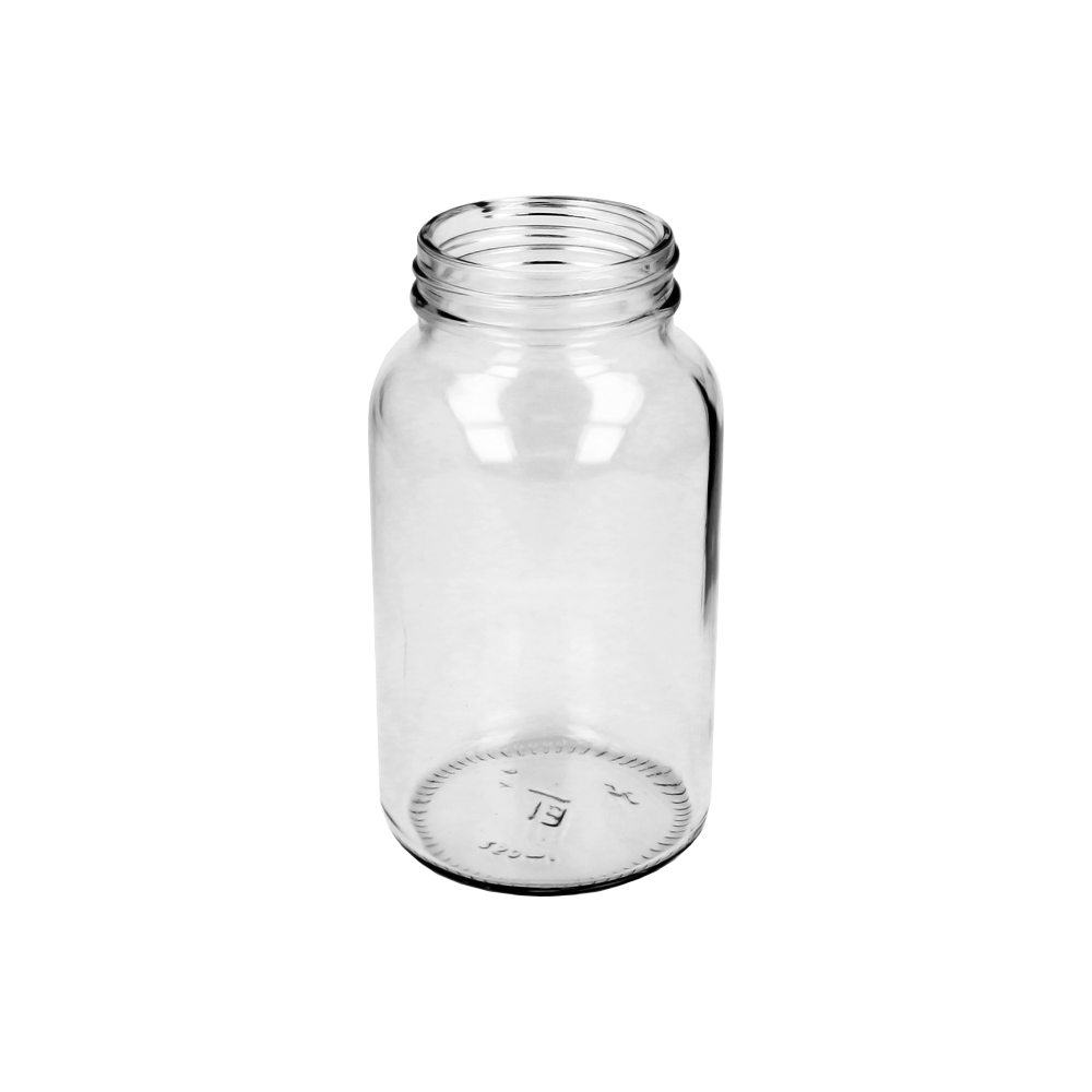 250ml Clear Glass Powder Jar - Glass - Medical Glass - Coloured Bottles