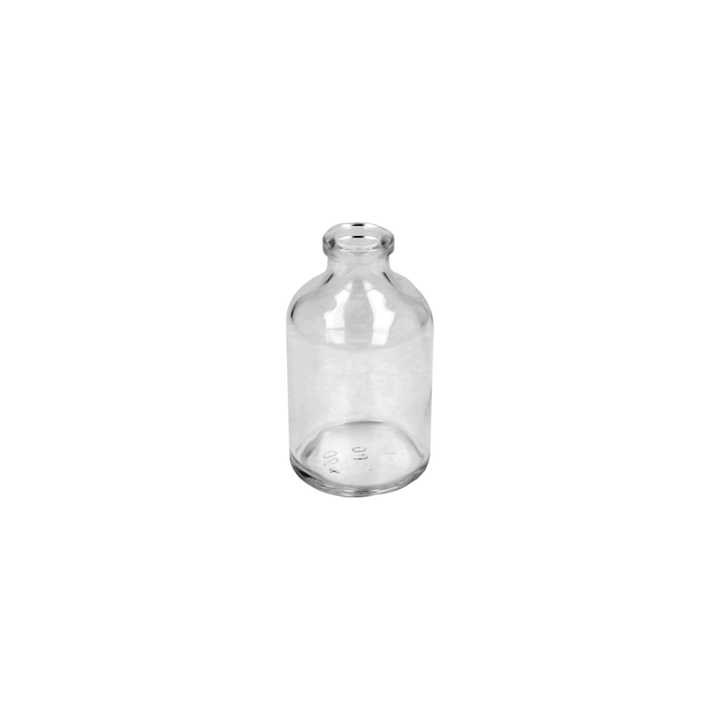 50ml Clear Glass Antibiotic / Injection Bottle - Glass - Medical Glass - Coloured Bottles