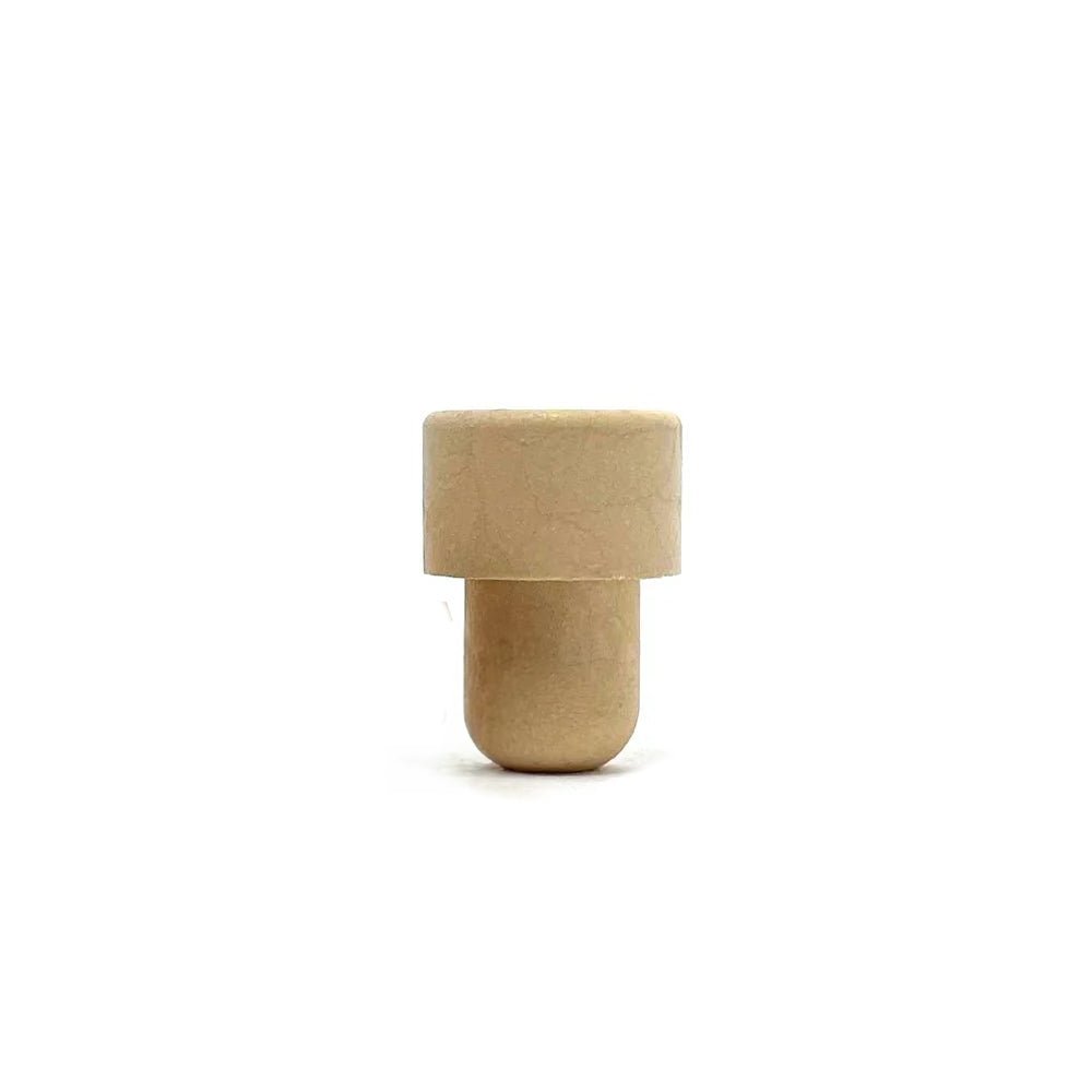 19.5 mm Synthetic Smooth Headed Cork (29x18x19.5) - Caps - Corks - Coloured Bottles