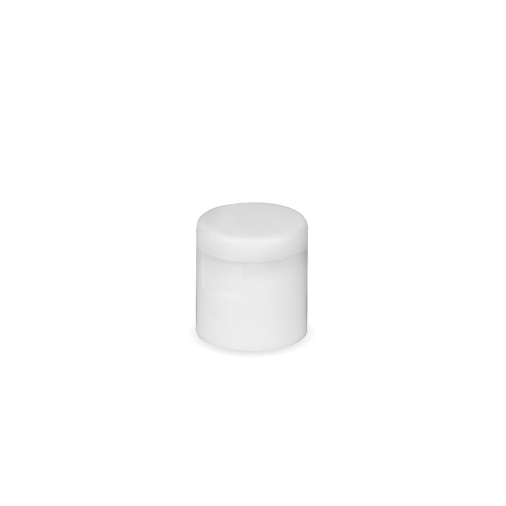 20/415 White Flip Top Cap - - ColouredBottles