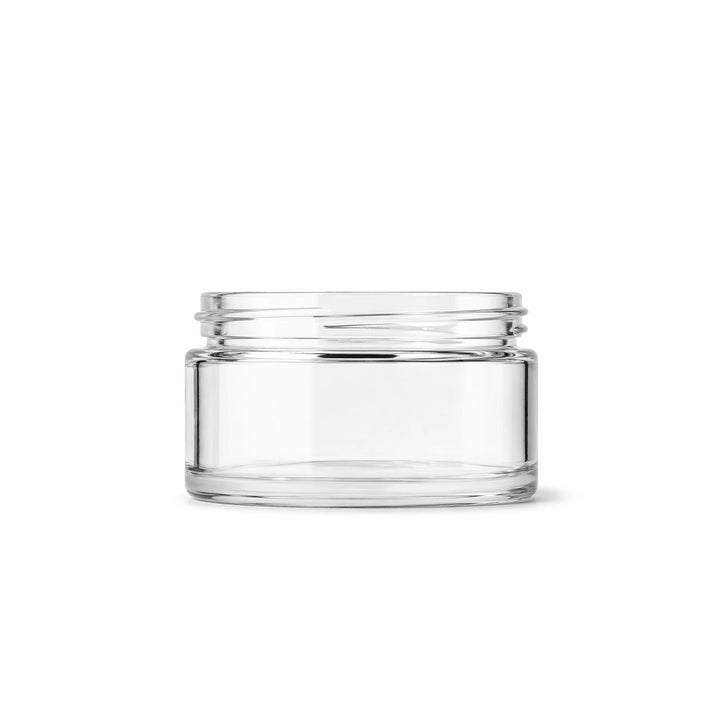 200ml Clear Glass Cosmetic Jar (89R3)
