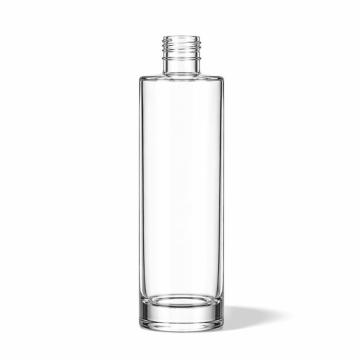 200ml Clear Glass Tall Round Bliss Bottle