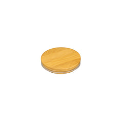 20cl Karen Wooden Candle Lid With Silicone Seal - Caps - Candle Lids - Coloured Bottles