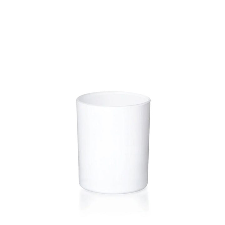 20cl Matt White Karen Candle Glass - Glass - Candle Glass - Colorlites