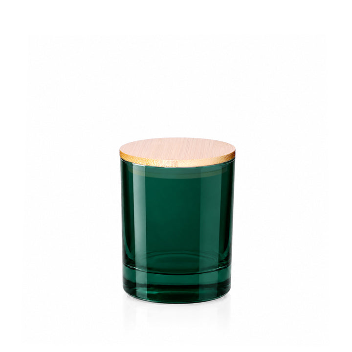 20cl Forest Green Lucy Candle Glass - Glass - Candle Glass - Coloured Bottles