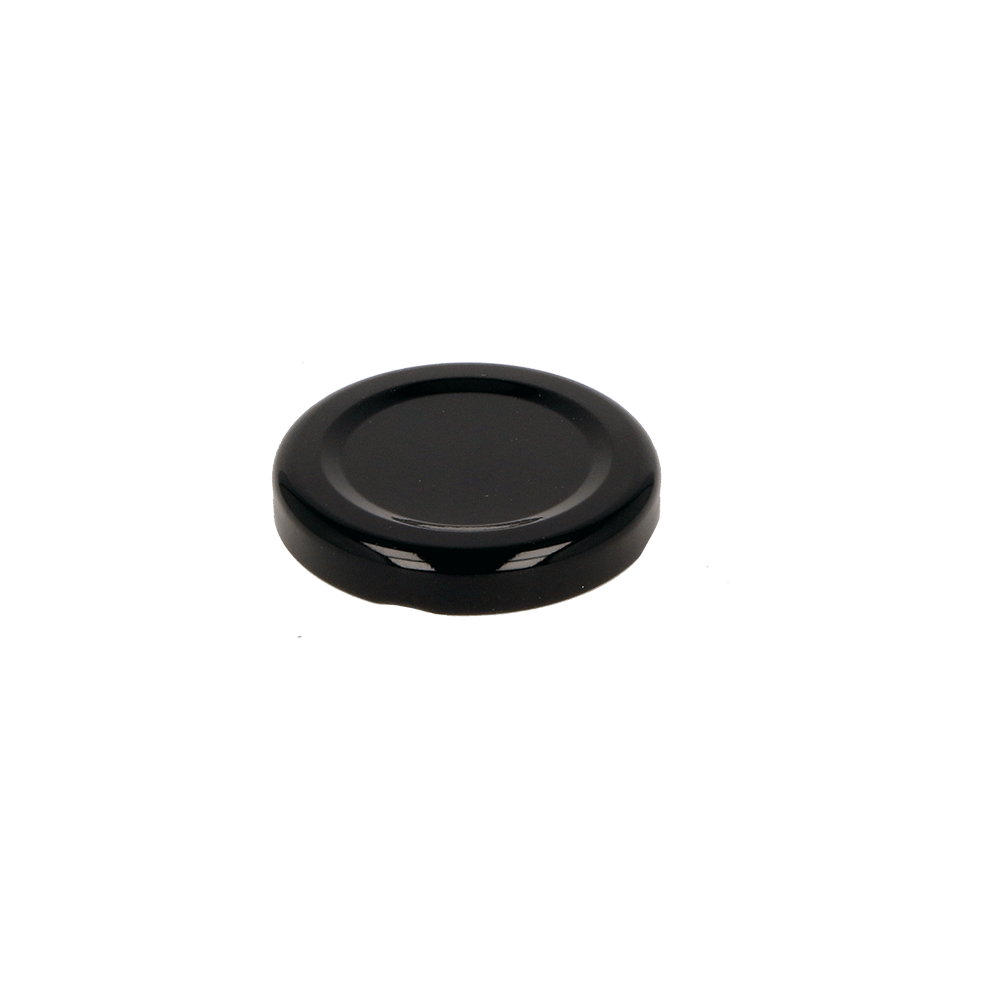 T/O 43 Black Lid for Jar - Caps - Food Caps - Colorlites
