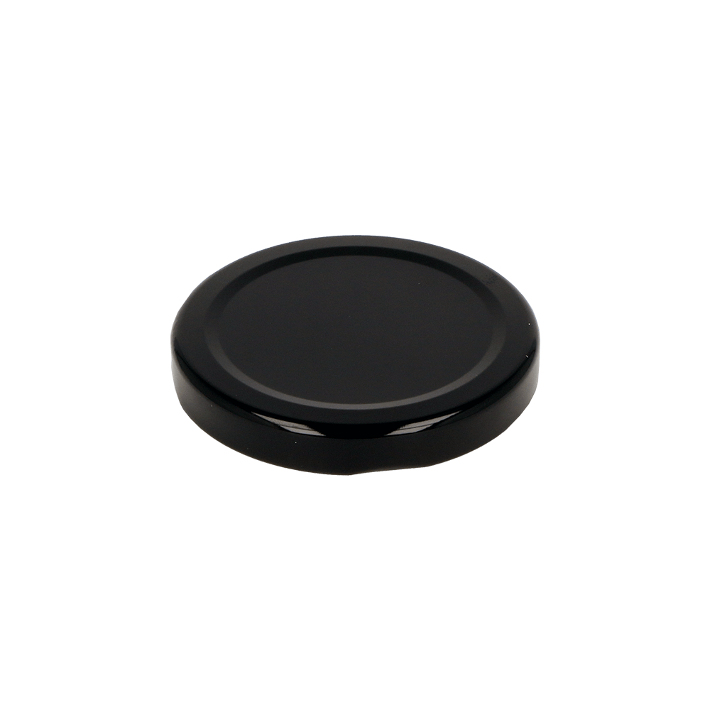 T/O 58 Black Lid for Jar - Caps - Food Caps - Colorlites