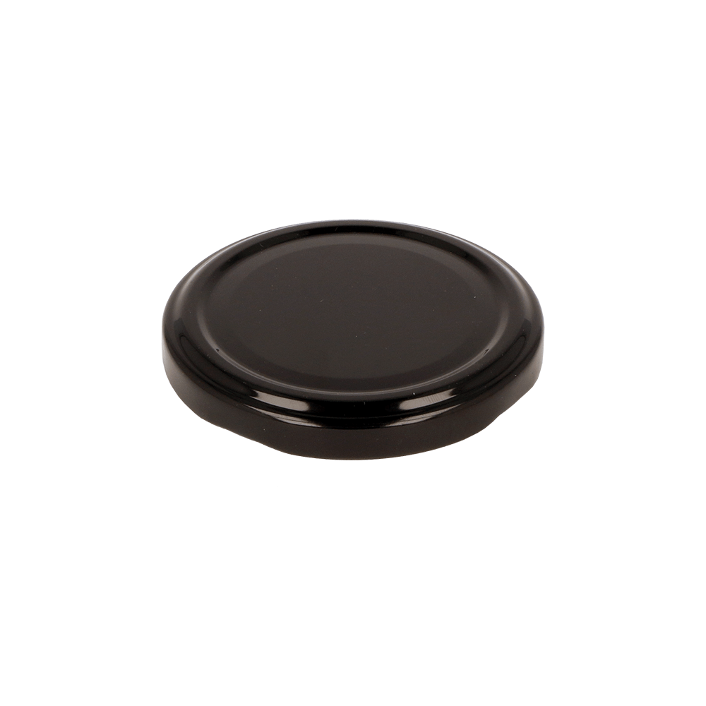 T/O 66 Black Lid for Jar - Caps - Food Caps - Colorlites
