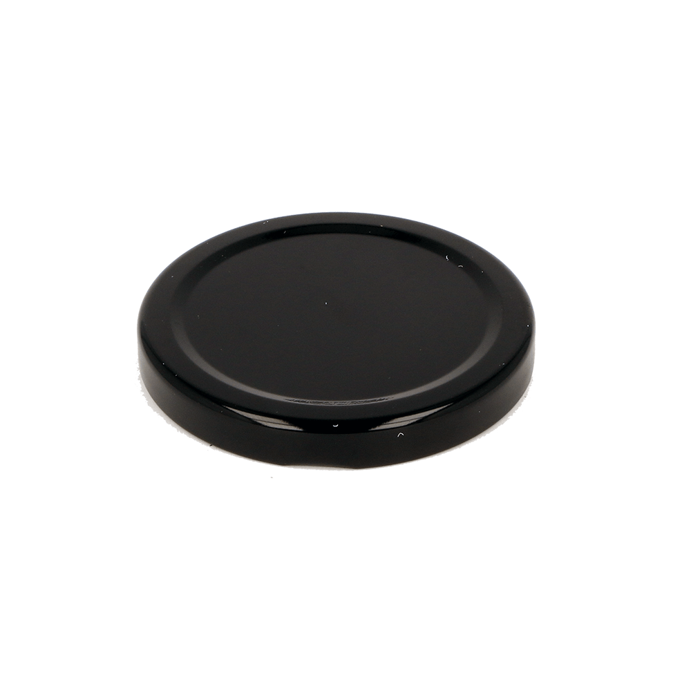 T/O 70 Black Lid for Jar - Caps - Food Caps - Colorlites