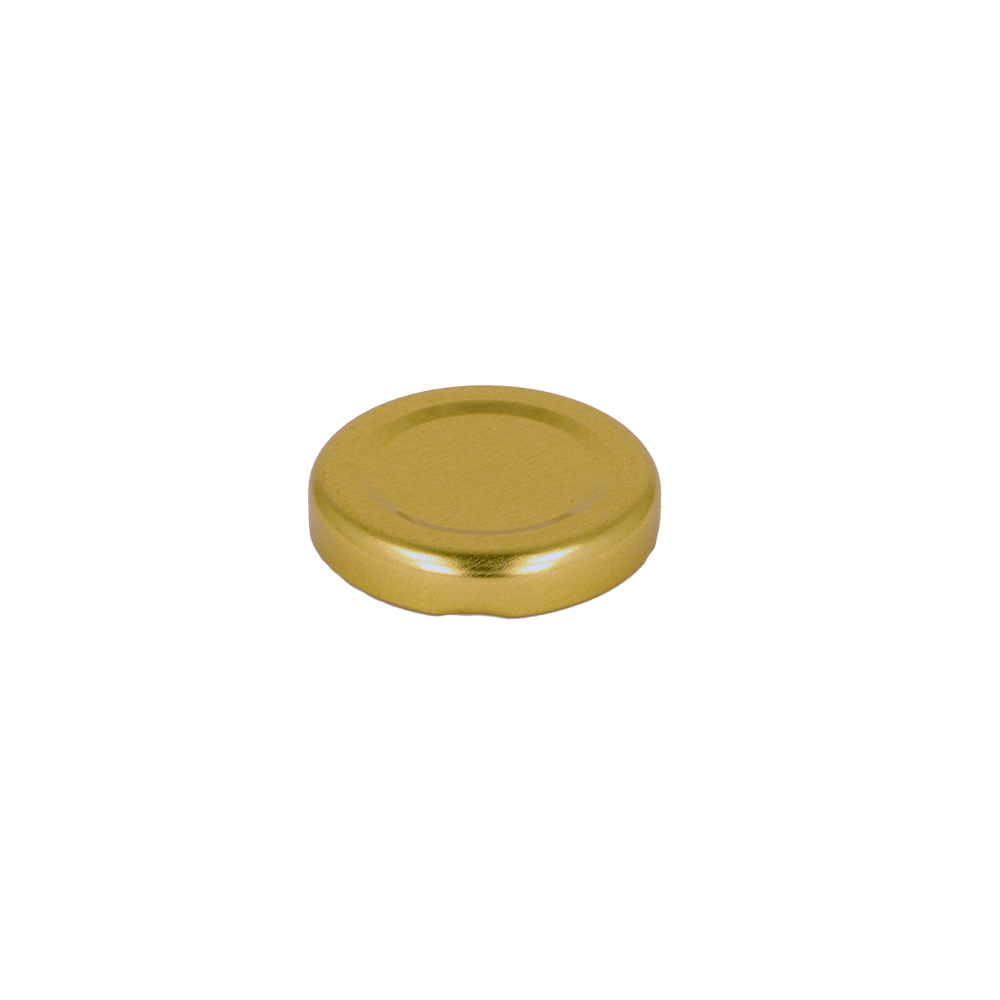 T/O 43 Gold Lid for Jar - Caps - Food Caps - Colorlites