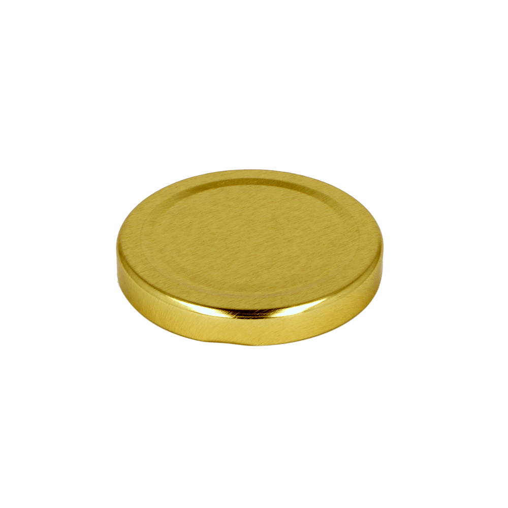 T/O 63 Gold Lid for Jar - Caps - Food Caps - Colorlites