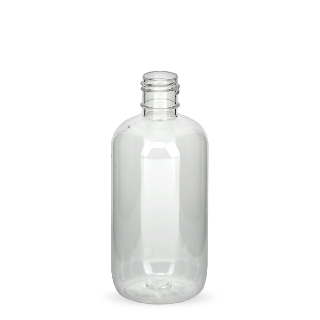 250ml Boston Plastic Bottle - - ColouredBottles