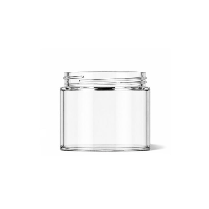 250ml Clear Glass Squat Jar