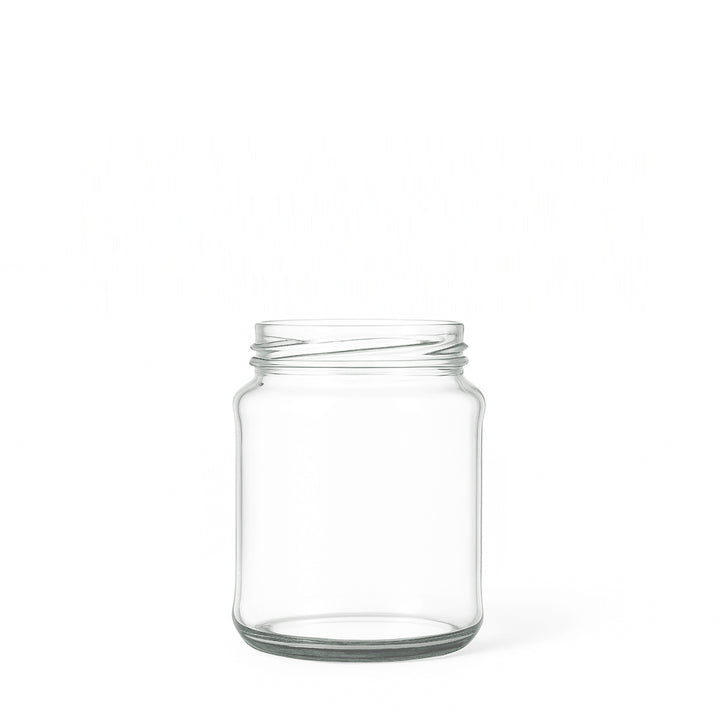 300ml Clear Glass Round Jar - Glass - Food Glass - Colorlites