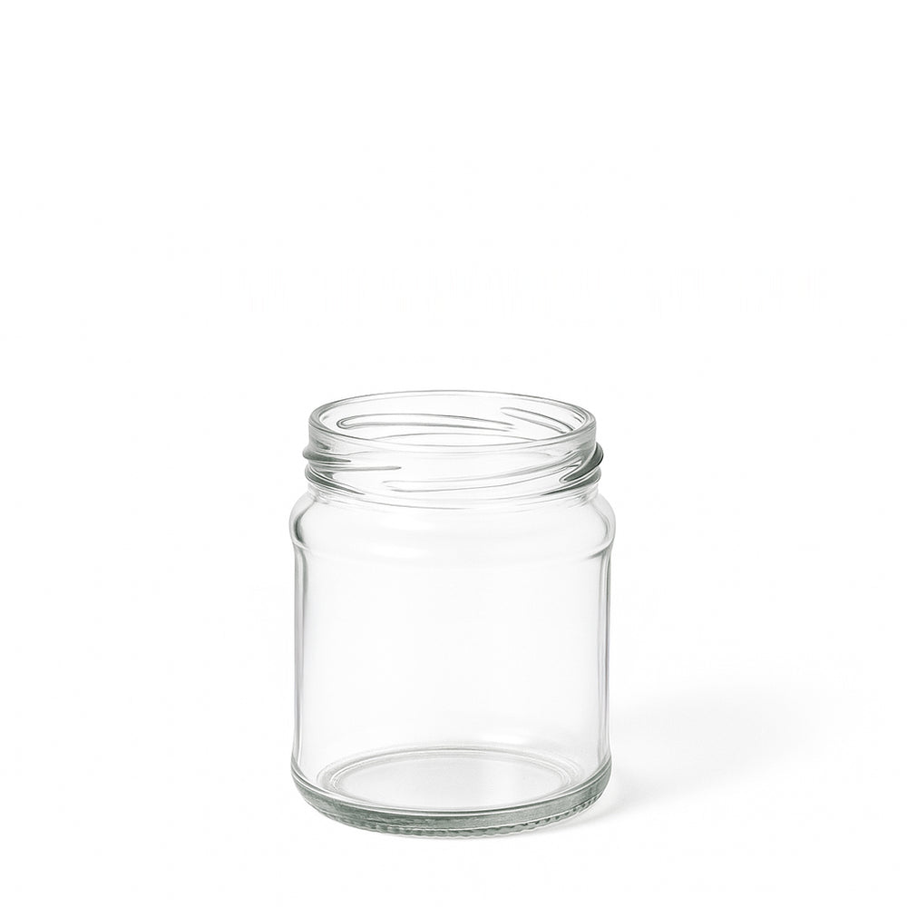 300ml Clear Glass Round Jar - Glass - Food Glass - Colorlites