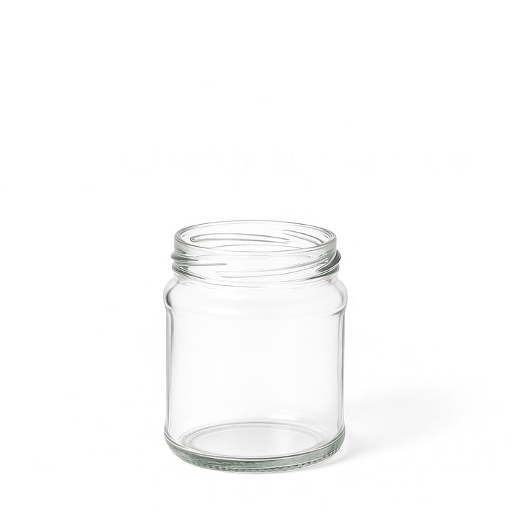 300ml Clear Glass Round Jar - Glass - Food Glass - Colorlites