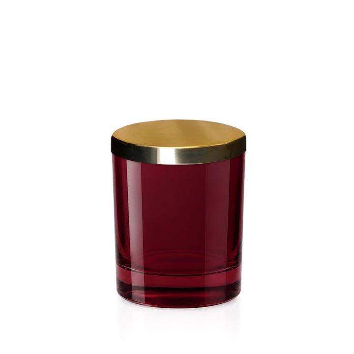 30cl Burgundy Lucy Candle Glass - Glass - Candle Glass - Coloured Bottles