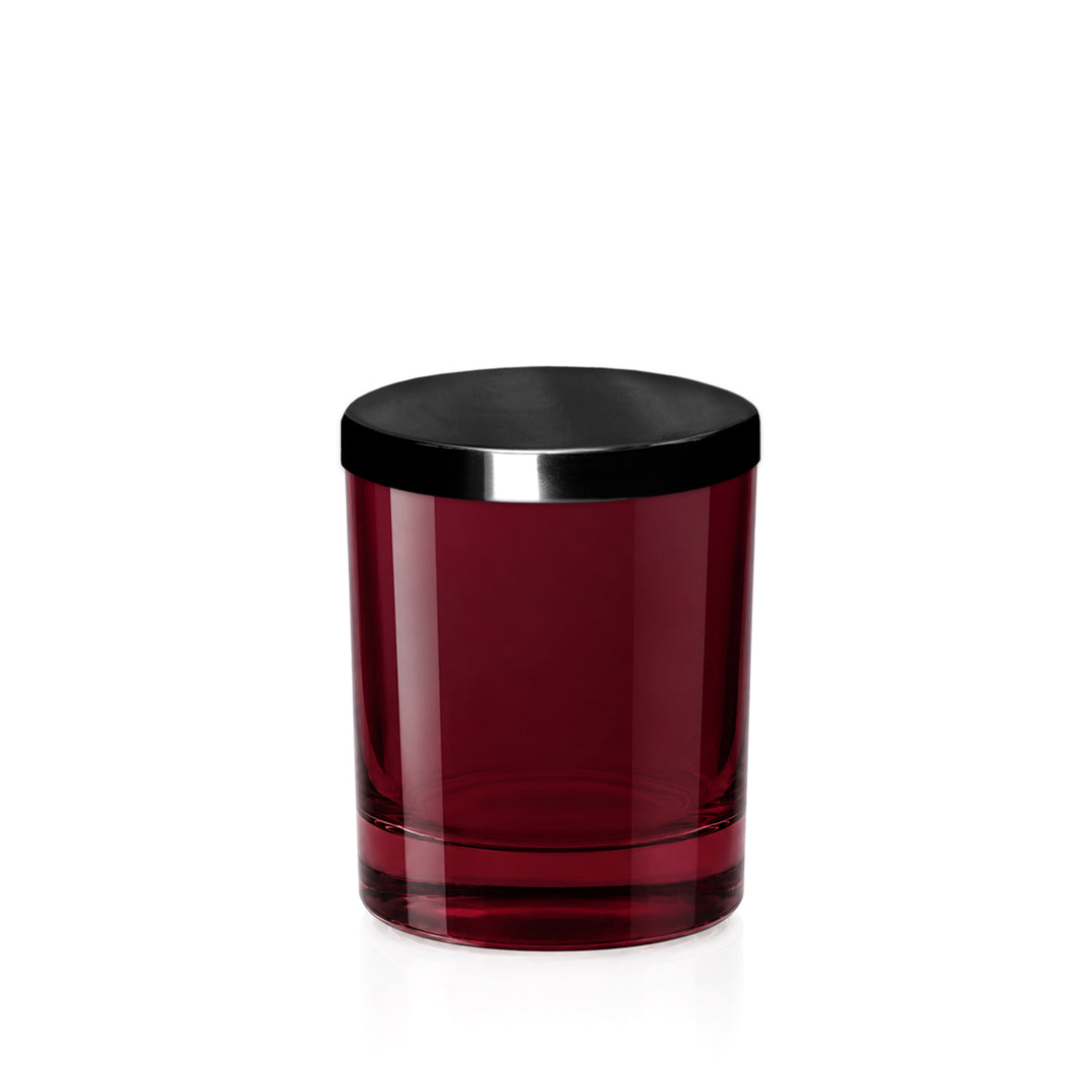 30cl Burgundy Lucy Candle Glass - Glass - Candle Glass - Coloured Bottles