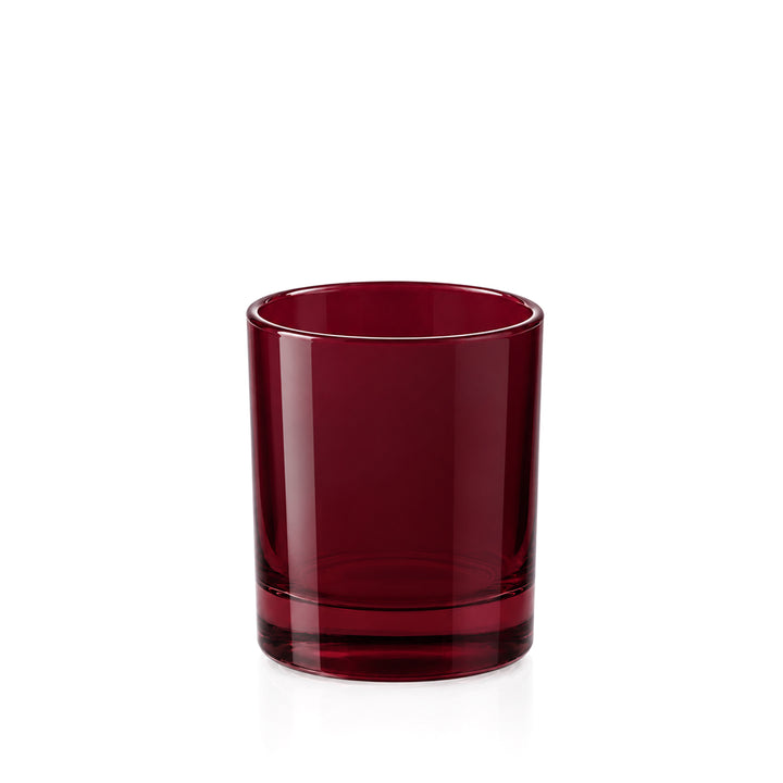 30cl Burgundy Lucy Candle Glass - Glass - Candle Glass - Coloured Bottles