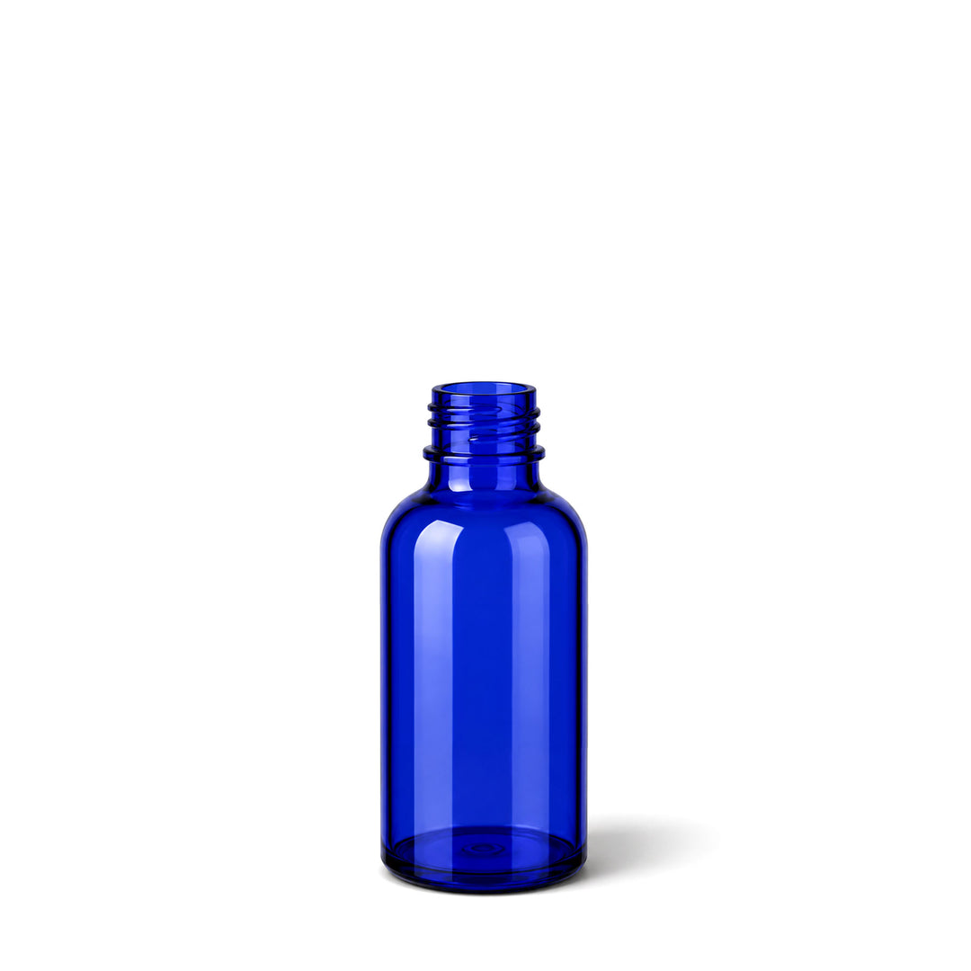 30ml Blue Glass Dropper Bottle - Glass - Aromatherapy Glass - Coloured Bottles