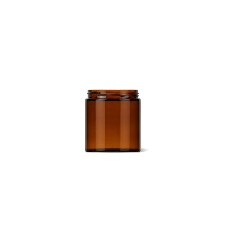 30ml Amber Glass Squat Jar - Glass - Cosmetic Glass - Coloured Bottles