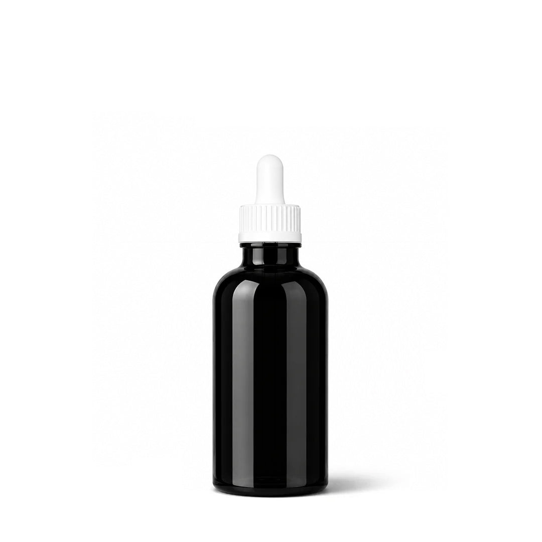 30ml Black Glass Dropper Bottle - Glass - Aromatherapy Glass - Coloured Bottles
