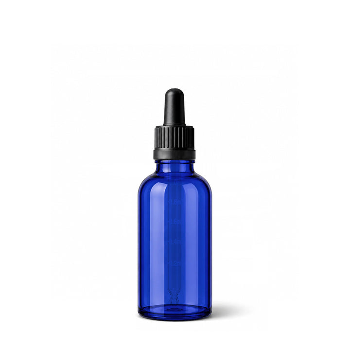 30ml Blue Glass Dropper Bottle - Glass - Aromatherapy Glass - Coloured Bottles