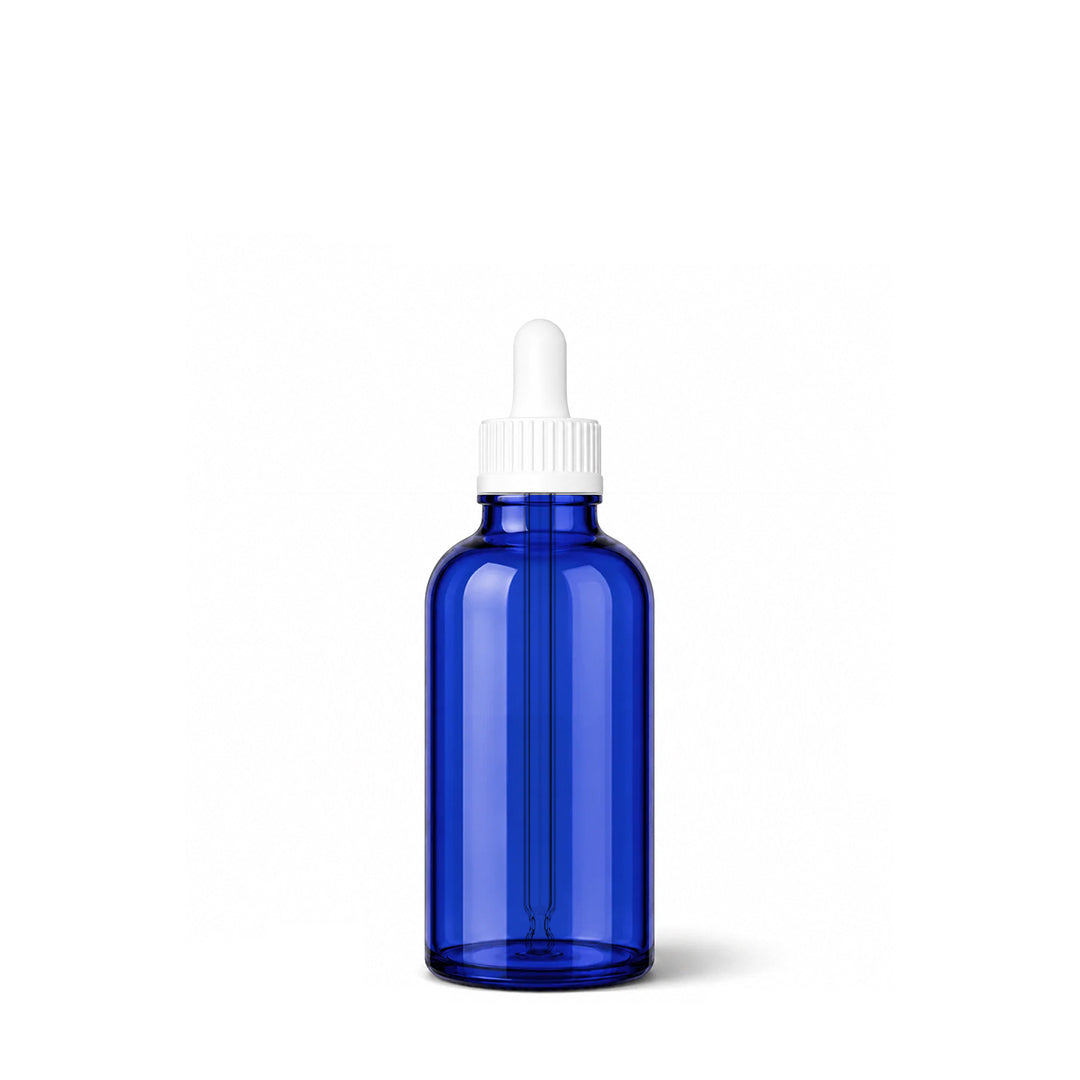 30ml Blue Glass Dropper Bottle - Glass - Aromatherapy Glass - Coloured Bottles