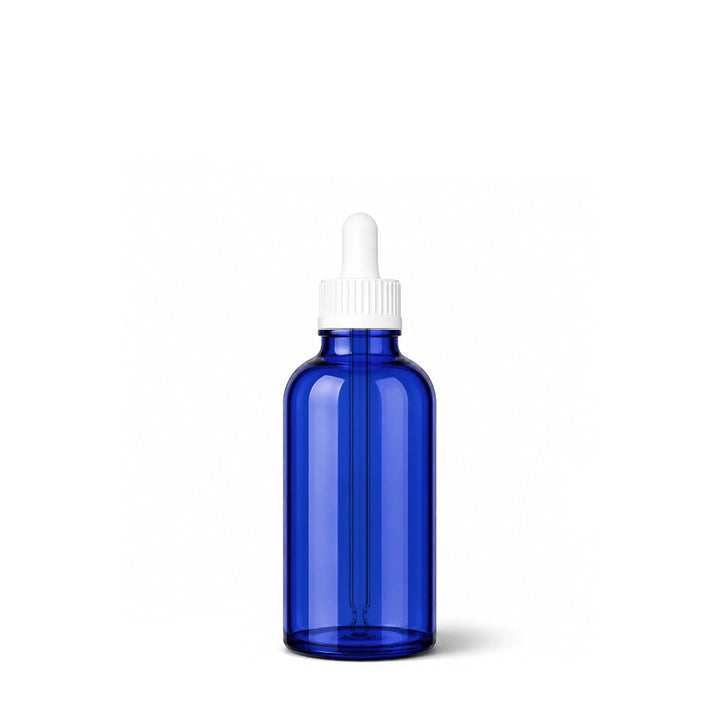 30ml Blue Glass Dropper Bottle - Glass - Aromatherapy Glass - Coloured Bottles