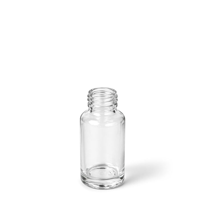  30ml Clear Glass Cosmetic Bottle (24R3) 