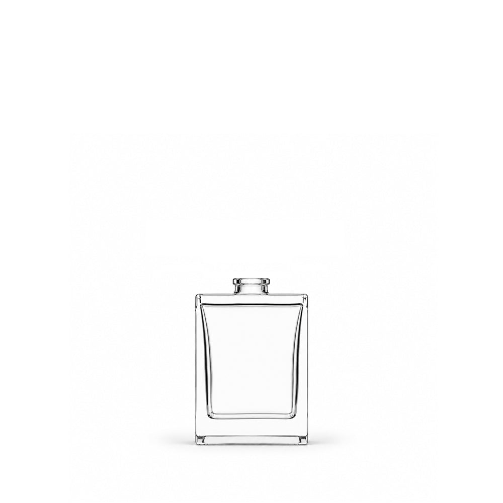 30ml Clear Glass Rectangle Everest Bottle - Glass - Fragrance Glass - Coloured Bottles