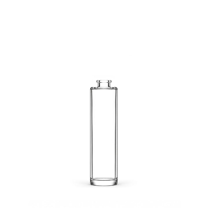 30ml Clear Glass Tall Round Cuban Bottle - Glass - Fragrance Glass - Coloured Bottles
