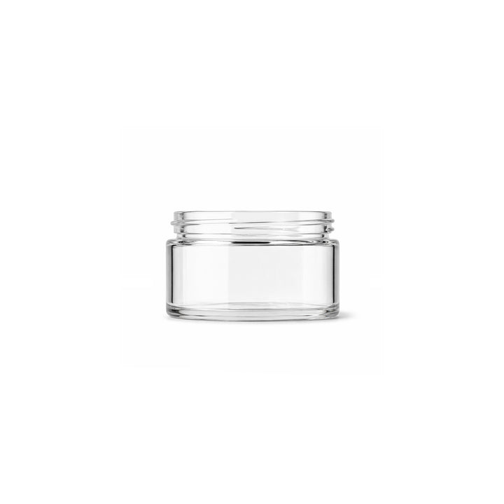 30ml Clear Glass Cosmetic Palladio Jar (51R3) - Glass - Cosmetic Glass - Coloured Bottles
