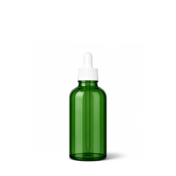 30ml Green Glass Dropper Bottle - Glass - Aromatherapy Glass - Coloured Bottles
