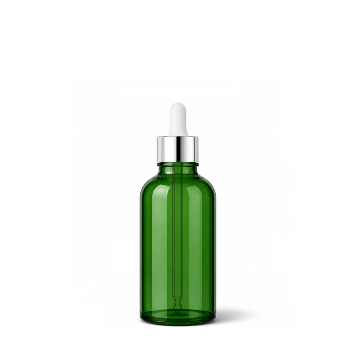 30ml Green Glass Dropper Bottle - Glass - Aromatherapy Glass - Coloured Bottles