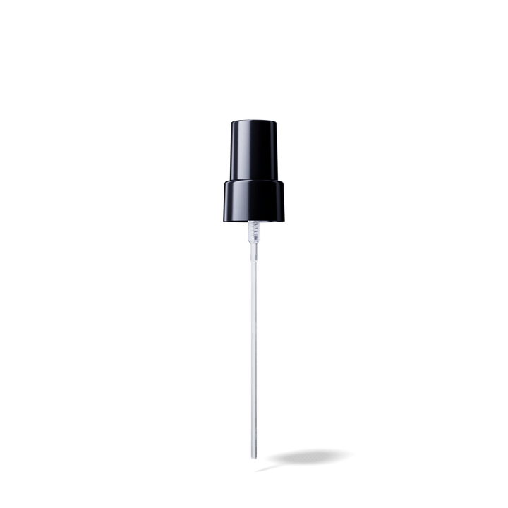 Miron - Mist sprayer Sinfonia 20/410, PP, black, glossy, dose 0.19ml, black overcap (Capella 50) - Caps - Miron