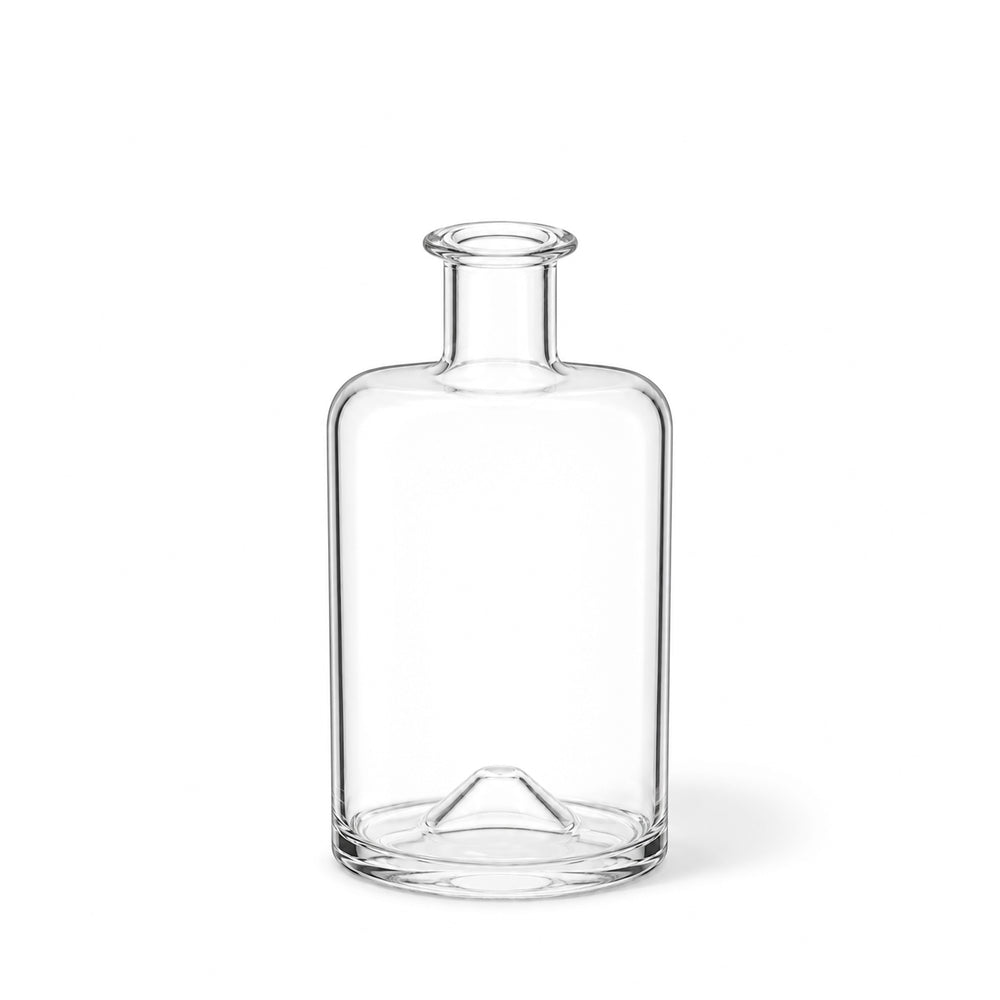 500ml Clear Glass Herbalist Bottle (Cork Neck) - Glass - Food Glass - Coloured Bottles