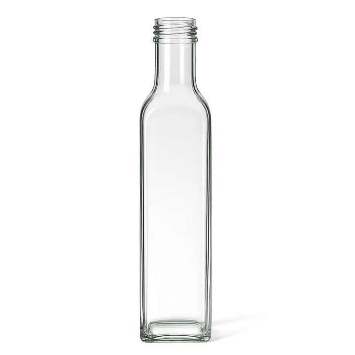 Botella Marasca de Vidrio Transparente de 500ml