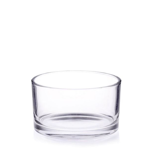50cl Clear Tub Candle Glass