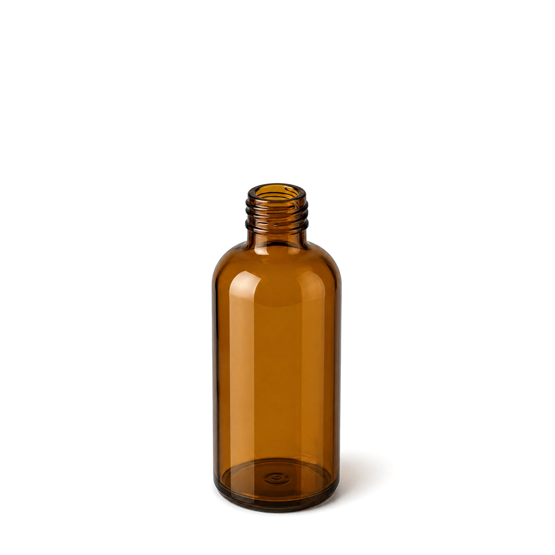 50ml Amber Glass Dropper Bottle - Glass - Aromatherapy Glass - Coloured Bottles