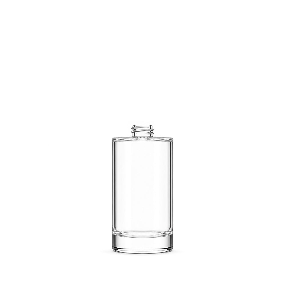 50ml Clear Charlotte Fragrance Bottle | Screw Neck - Glass - Fragrance Glass - Coloured Bottles