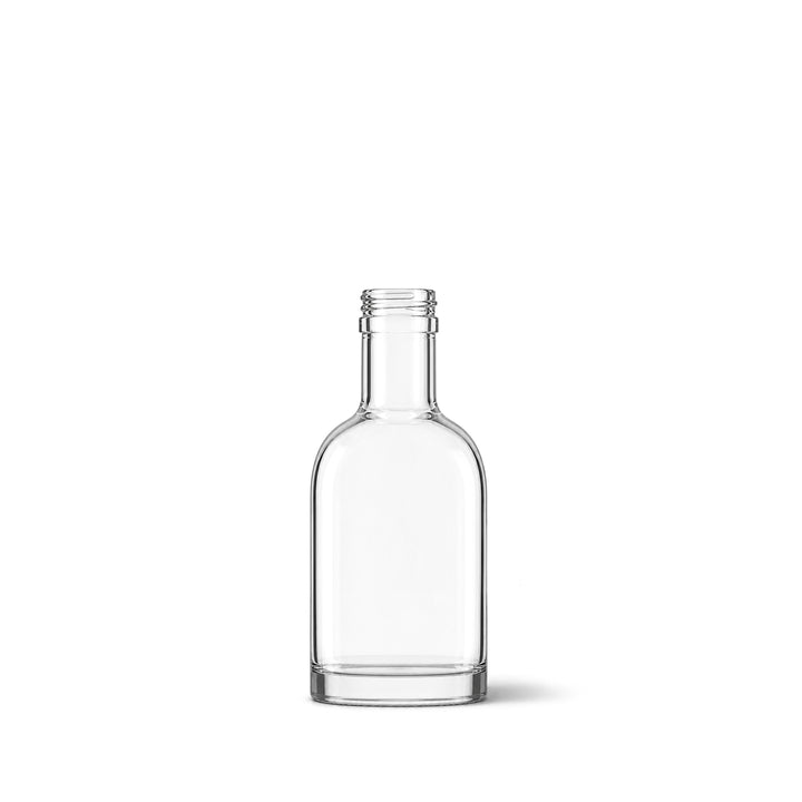 50ml Clear Glass Round Honorius Bottle